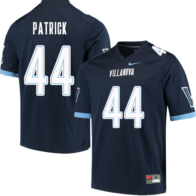 Men #44 Josh Patrick Villanova Wildcats College Football Jerseys Sale-Navy